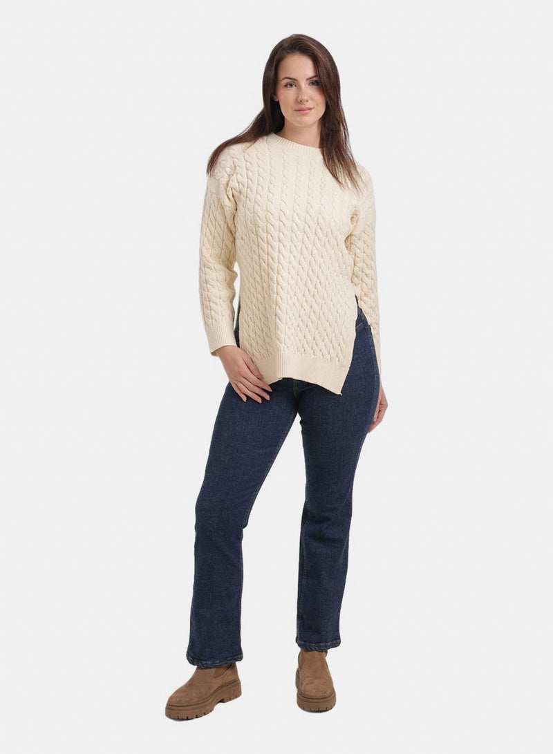Carina Cable Knit Pullover - Image 4